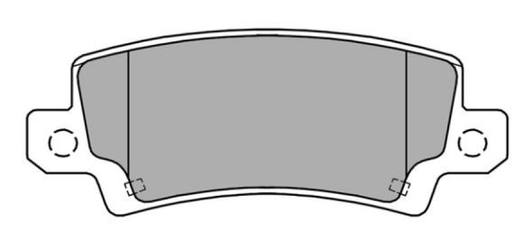 FREMAX Комплект тормозных колодок, дисковый тормоз FBP-1364