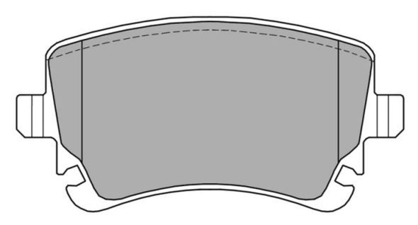 FREMAX Комплект тормозных колодок, дисковый тормоз FBP-1368