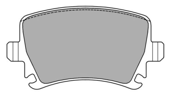 FREMAX Комплект тормозных колодок, дисковый тормоз FBP-1371