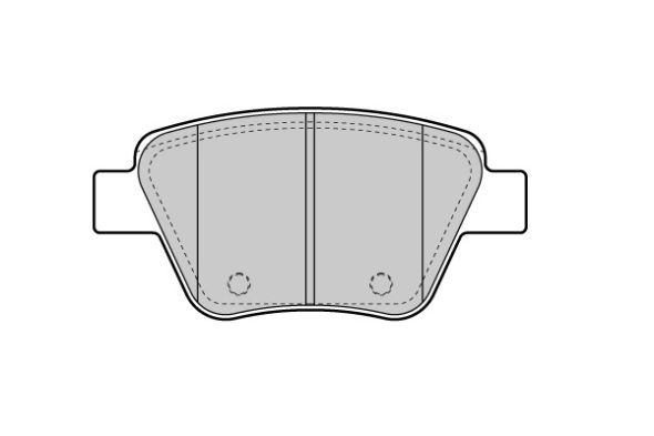 FREMAX Комплект тормозных колодок, дисковый тормоз FBP-1663