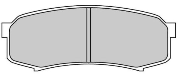 FREMAX Комплект тормозных колодок, дисковый тормоз FBP-1739