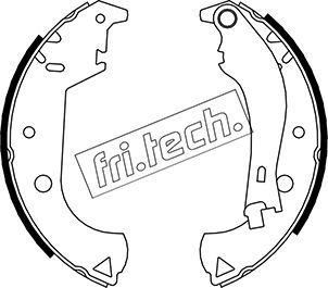 FRI.TECH. Piduriklotside komplekt 1034.105Y