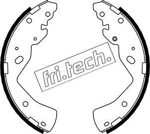 FRI.TECH. Piduriklotside komplekt 1040.157