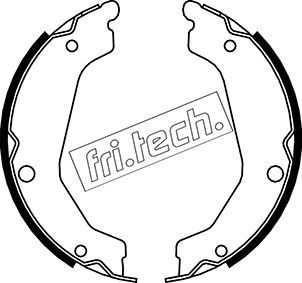 FRI.TECH. Piduriklotside komplekt,seisupidur 1046.219