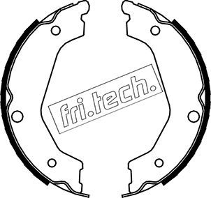 FRI.TECH. Piduriklotside komplekt,seisupidur 1049.162