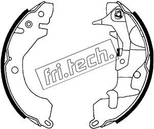 FRI.TECH. Piduriklotside komplekt 1064.157Y