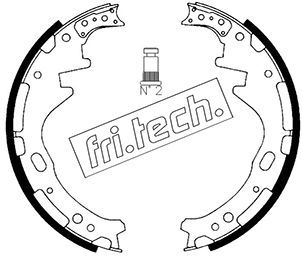 FRI.TECH. Комплект тормозных колодок 1067.174