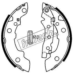 FRI.TECH. Piduriklotside komplekt 1088.208