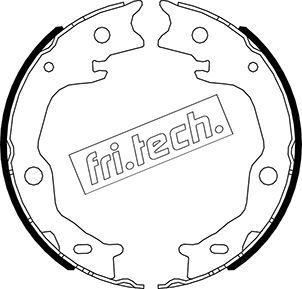 FRI.TECH. Piduriklotside komplekt,seisupidur 1115.341