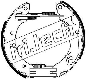 FRI.TECH. Piduriklotside komplekt 16103