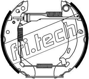 FRI.TECH. Комплект тормозных колодок 16113