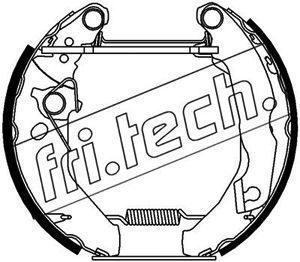 FRI.TECH. Piduriklotside komplekt 16122