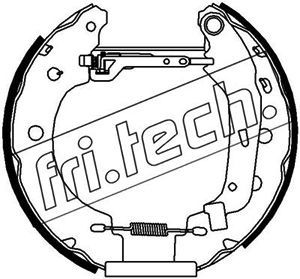 FRI.TECH. Комплект тормозных колодок 16156