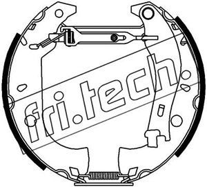 FRI.TECH. Piduriklotside komplekt 16171