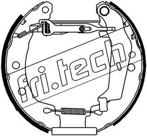 FRI.TECH. Комплект тормозных колодок 16189