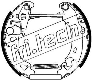 FRI.TECH. Piduriklotside komplekt 16192