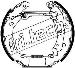 FRI.TECH. Комплект тормозных колодок 16219