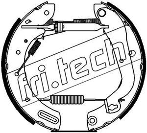 FRI.TECH. Комплект тормозных колодок 16221