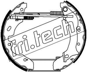 FRI.TECH. Комплект тормозных колодок 16262