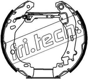 FRI.TECH. Piduriklotside komplekt 16276