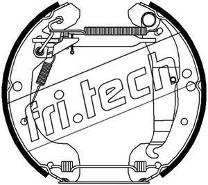 FRI.TECH. Комплект тормозных колодок 16304