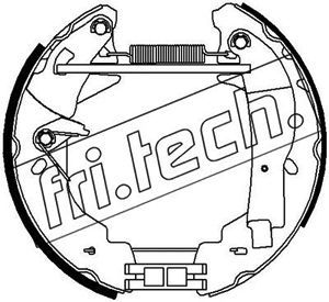 FRI.TECH. Комплект тормозных колодок 16348