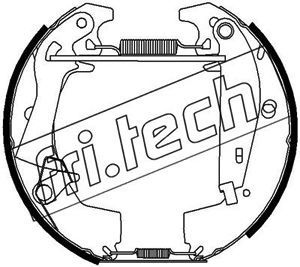 FRI.TECH. Piduriklotside komplekt 16369