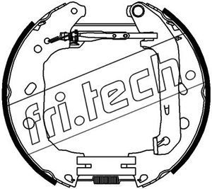 FRI.TECH. Комплект тормозных колодок 16395