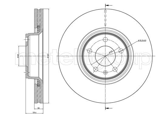 FRI.TECH. Piduriketas BD0070