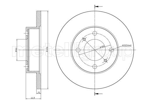 FRI.TECH. Piduriketas BD0110