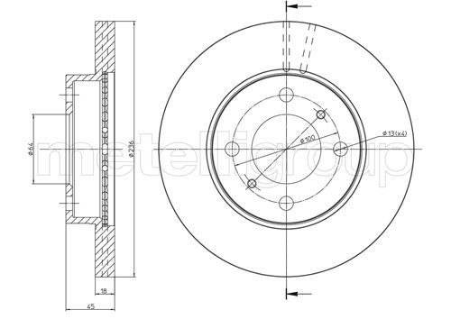 FRI.TECH. Piduriketas BD0305