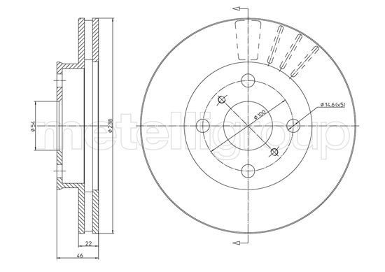 FRI.TECH. Piduriketas BD0384