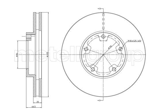 FRI.TECH. Piduriketas BD0426