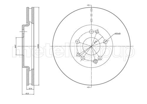 FRI.TECH. Piduriketas BD0525