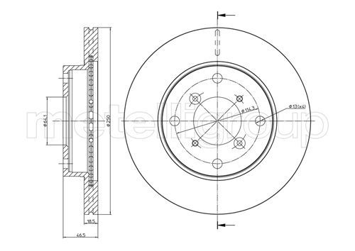 FRI.TECH. Piduriketas BD0526