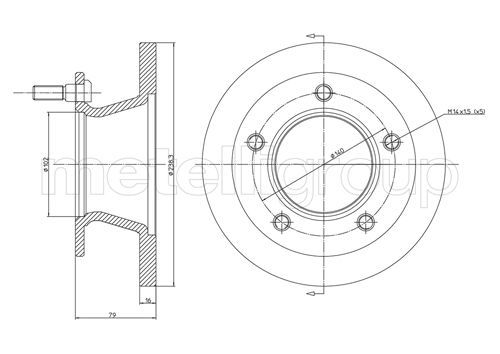 FRI.TECH. Piduriketas BD0627