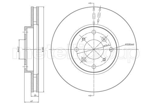 FRI.TECH. Piduriketas BD0734