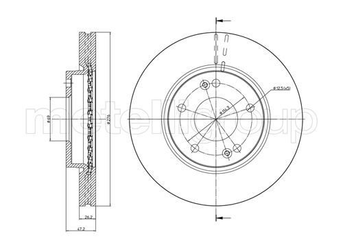 FRI.TECH. Piduriketas BD0919