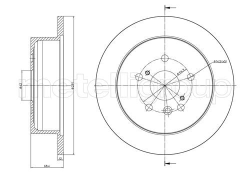 FRI.TECH. Piduriketas BD0963