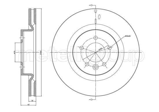 FRI.TECH. Тормозной диск BD1057