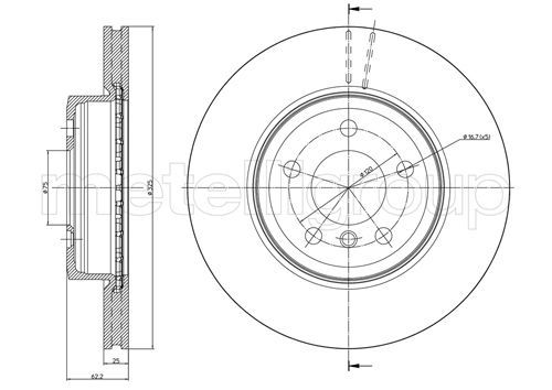 FRI.TECH. Piduriketas BD1077