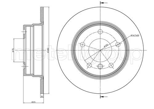 FRI.TECH. Piduriketas BD1094