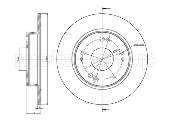 FRI.TECH. Тормозной диск BD1108