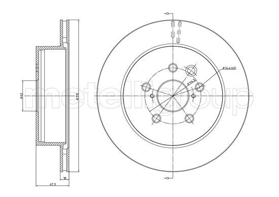 FRI.TECH. Piduriketas BD1124