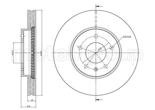 FRI.TECH. Piduriketas BD1231