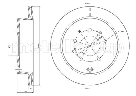 FRI.TECH. Тормозной диск BD1416