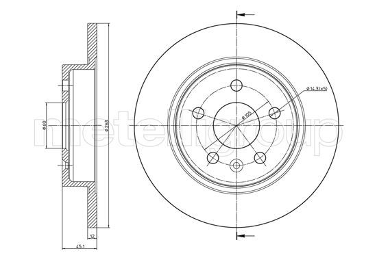 FRI.TECH. Piduriketas BD1424