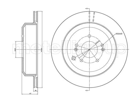 FRI.TECH. Piduriketas BD1534