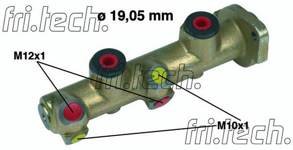 FRI.TECH. Главный тормозной цилиндр PF021