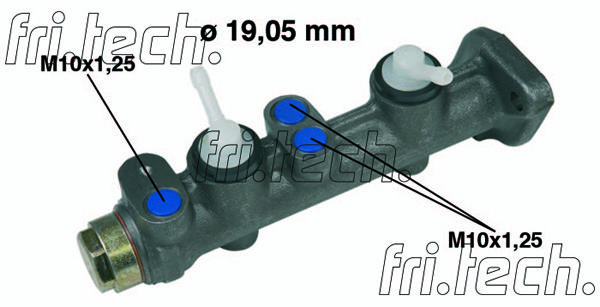 FRI.TECH. Главный тормозной цилиндр PF044